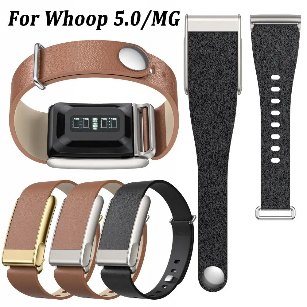 Leather Quick-Release Strap for Whoop 5.0
