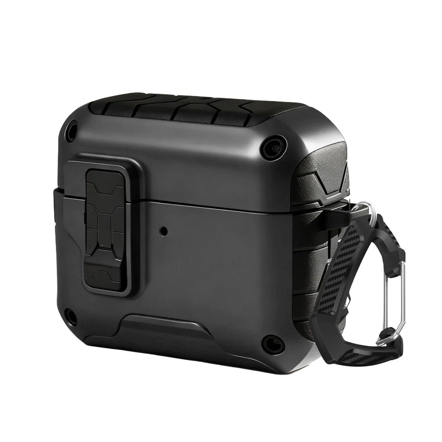 AirPods Pro 3 Case with Secure Lock and Phone Stand