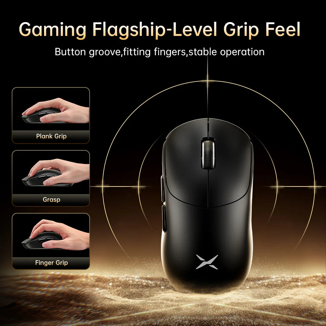 Delux M400 Tri-Mode Wireless Gaming Mouse