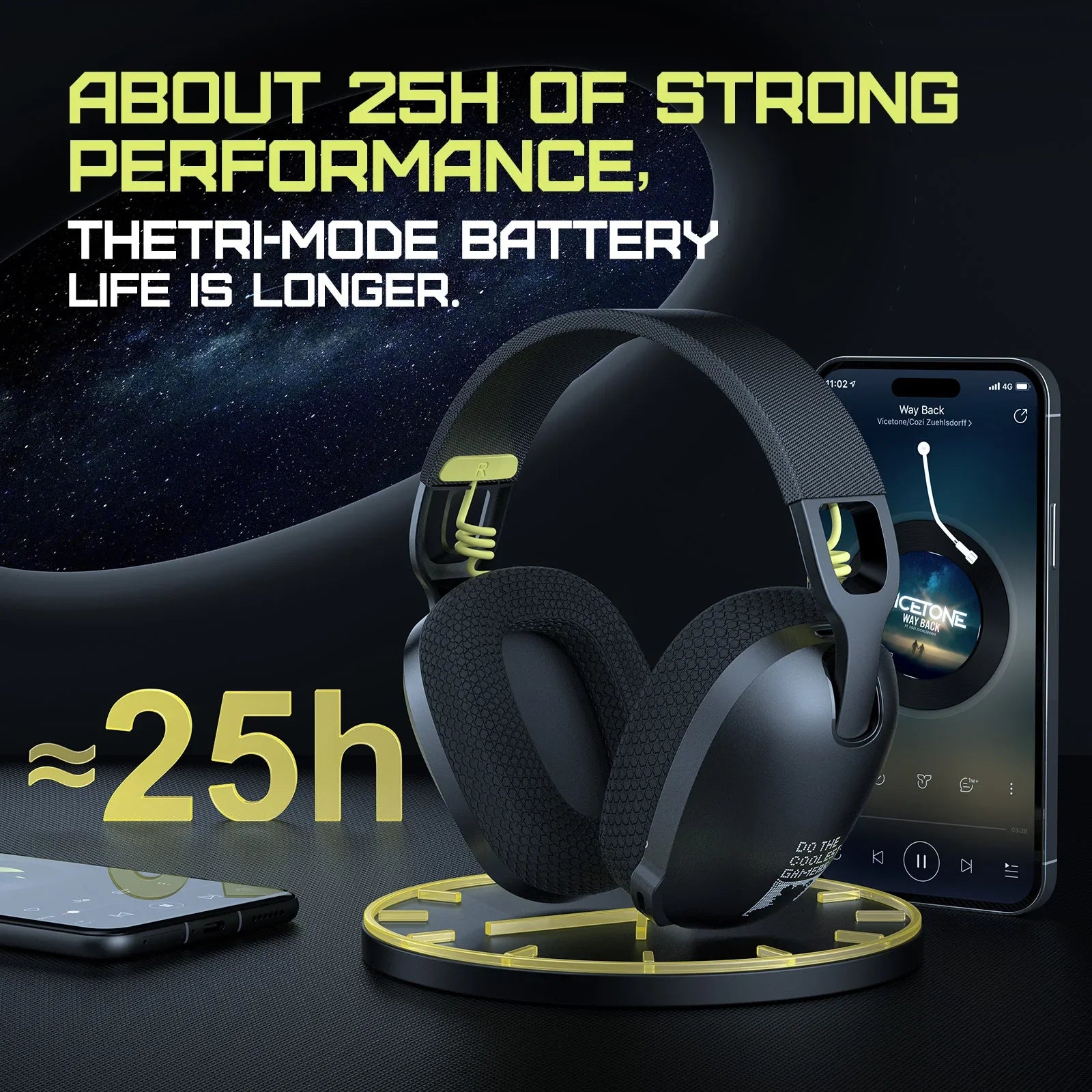 Onikuma Bluetooth 5.3 Gaming Headset