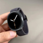 Adjustable Braided Nylon Bracelet for Samsung Galaxy Watch 8 / Galaxy Watch 8 Classic