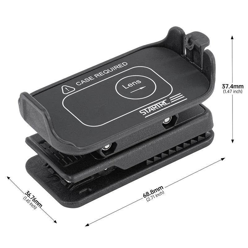 360° Rotation Magnetic Backpack Strap Mount for DJI Osmo Nano