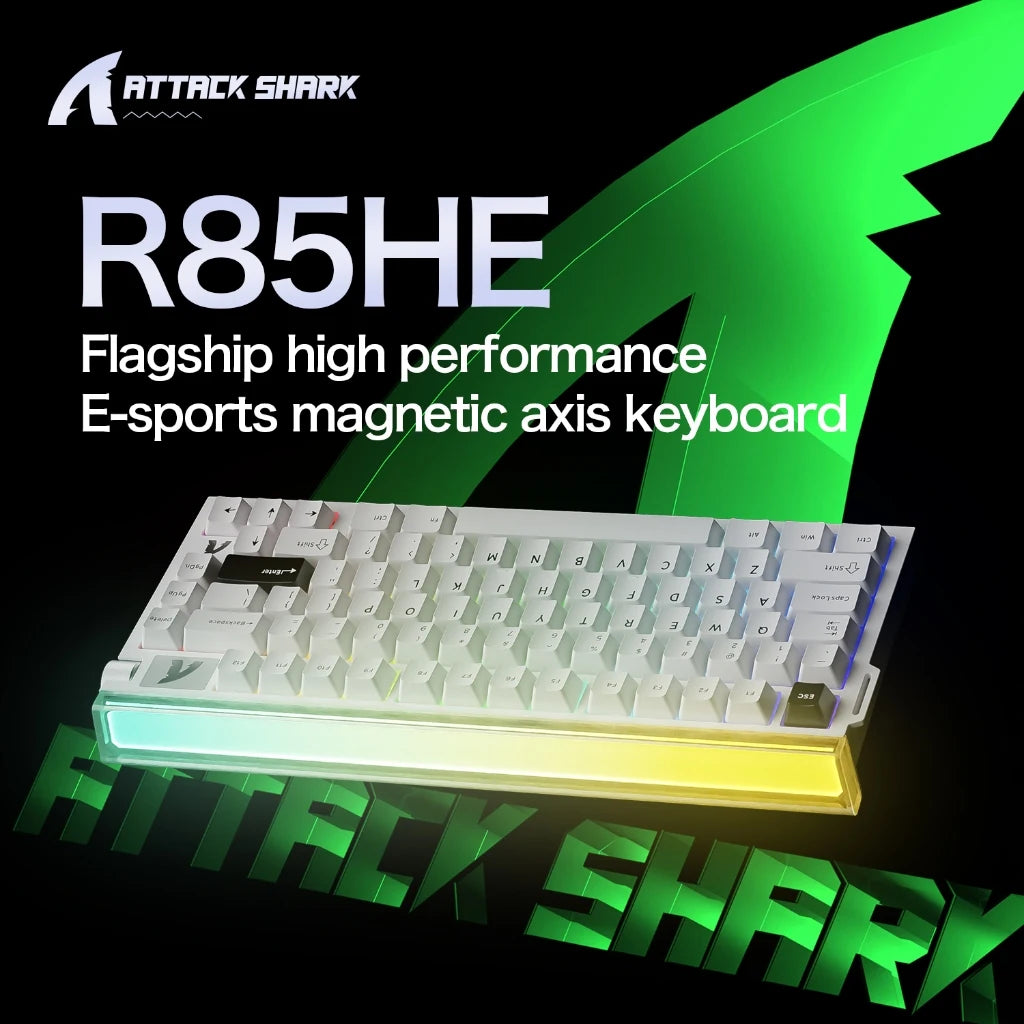 ATTACK SHARK R85HE High-Precision Magnetic Gaming Keyboard