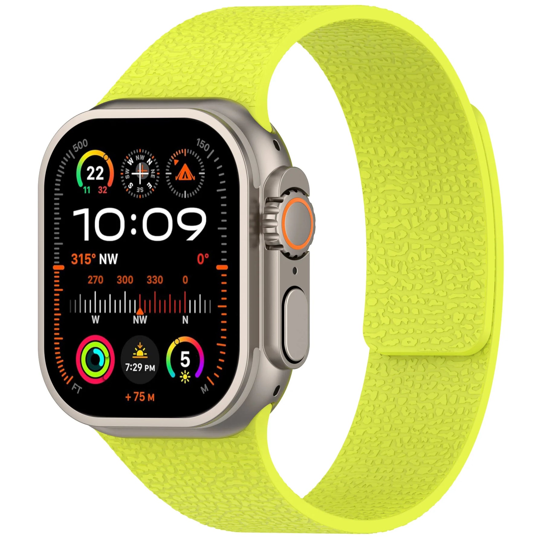 Magnetic Closure Silicone Sport Band for Apple Watch