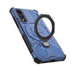 Rugged Protective Case with Metal Magnetic Holder Ring for OnePlus Nord 5