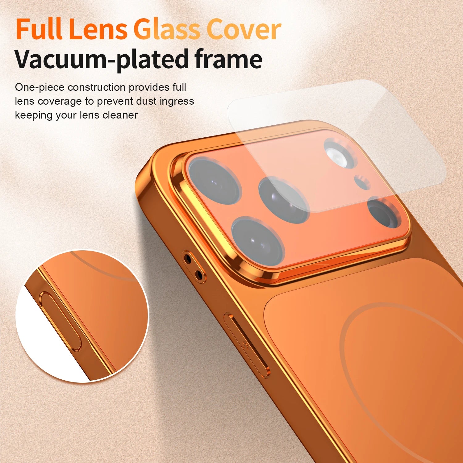 Business-Style Solid Color MagSafe Case for iPhone 17 Series
