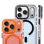 Transparent MagSafe Case with Wireless Charging Ring for iPhone 18 Series
