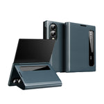 Smart View Window Flip Case with Kickstand for Samsung Galaxy Z Fold 8