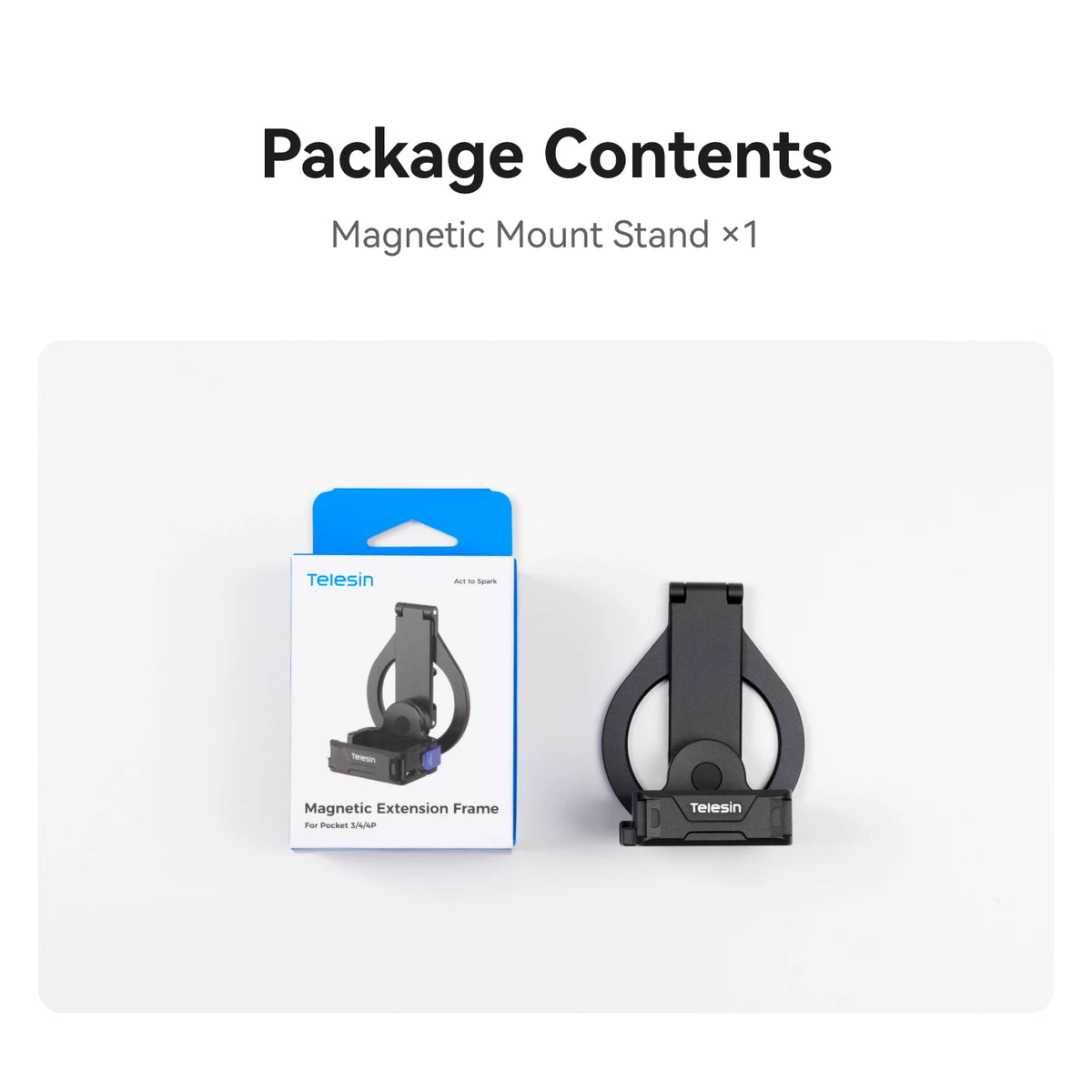 Telesin Dual-Device Mount For DJI Osmo Pocket