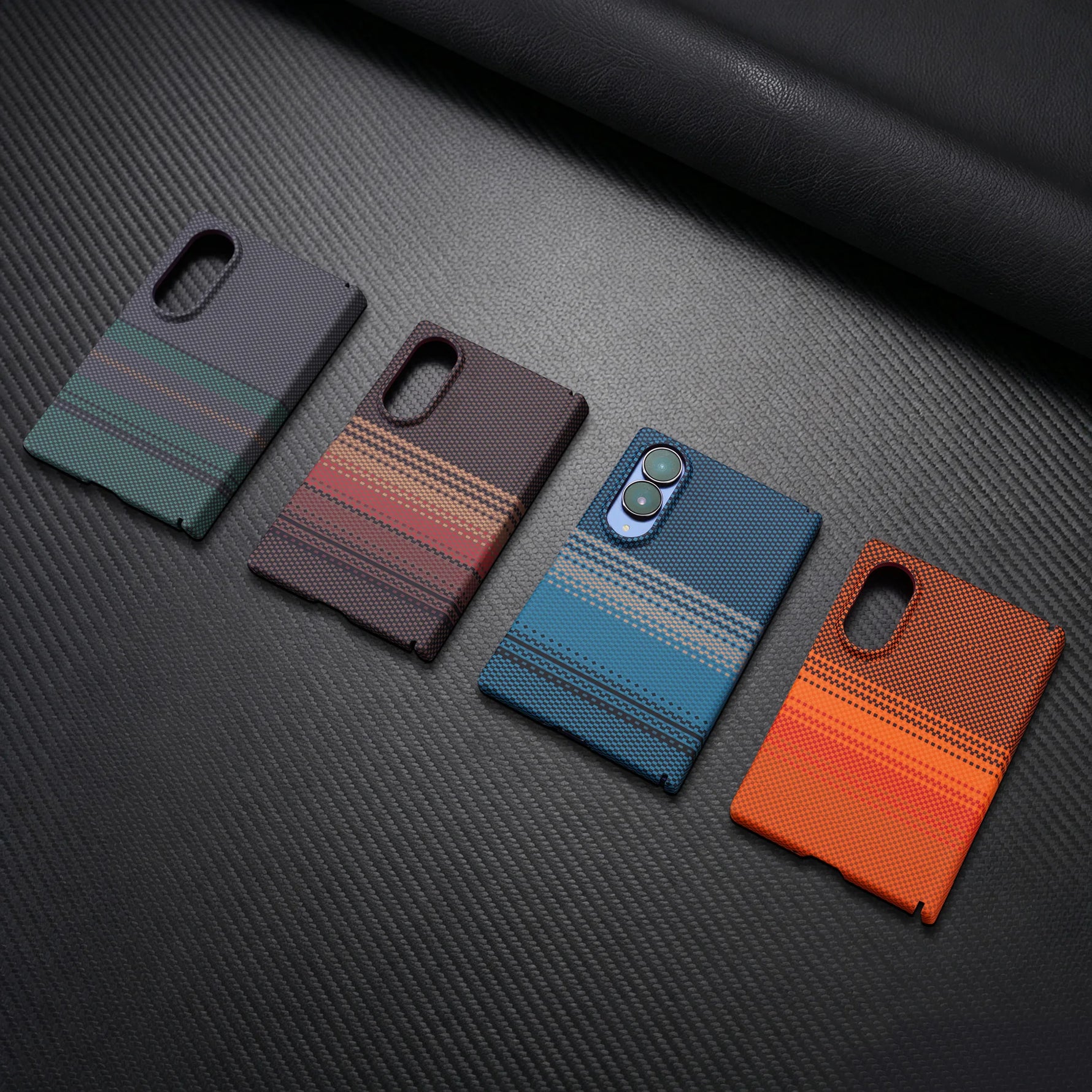 Premium Carbon Fiber Protective Case with Hinge Protection for Samsung Galaxy Z Fold 8