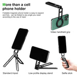 MagSafe Compatible 3-in-1 Magnetic Phone Tripod