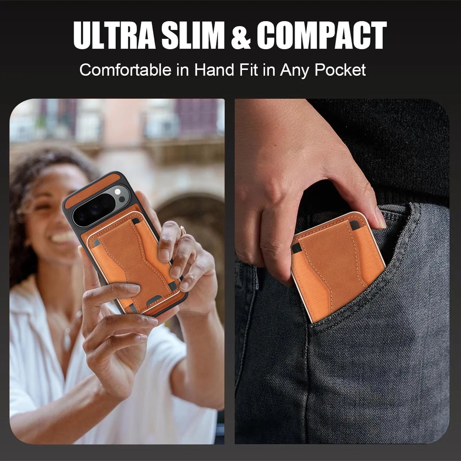 2-in-1 Magnetic Detachable Wallet Case for Google Pixel 10 Series