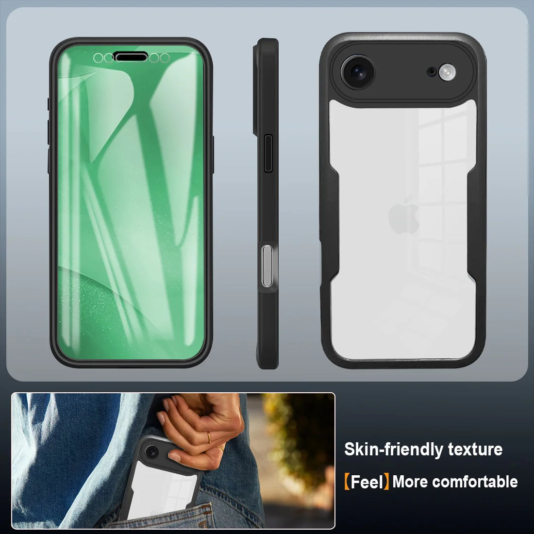 Premium 360° Clear Case for iPhone Air