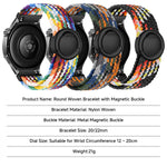 Stretchable Braided Solo Loop with Magnetic Closure for Apple Watch