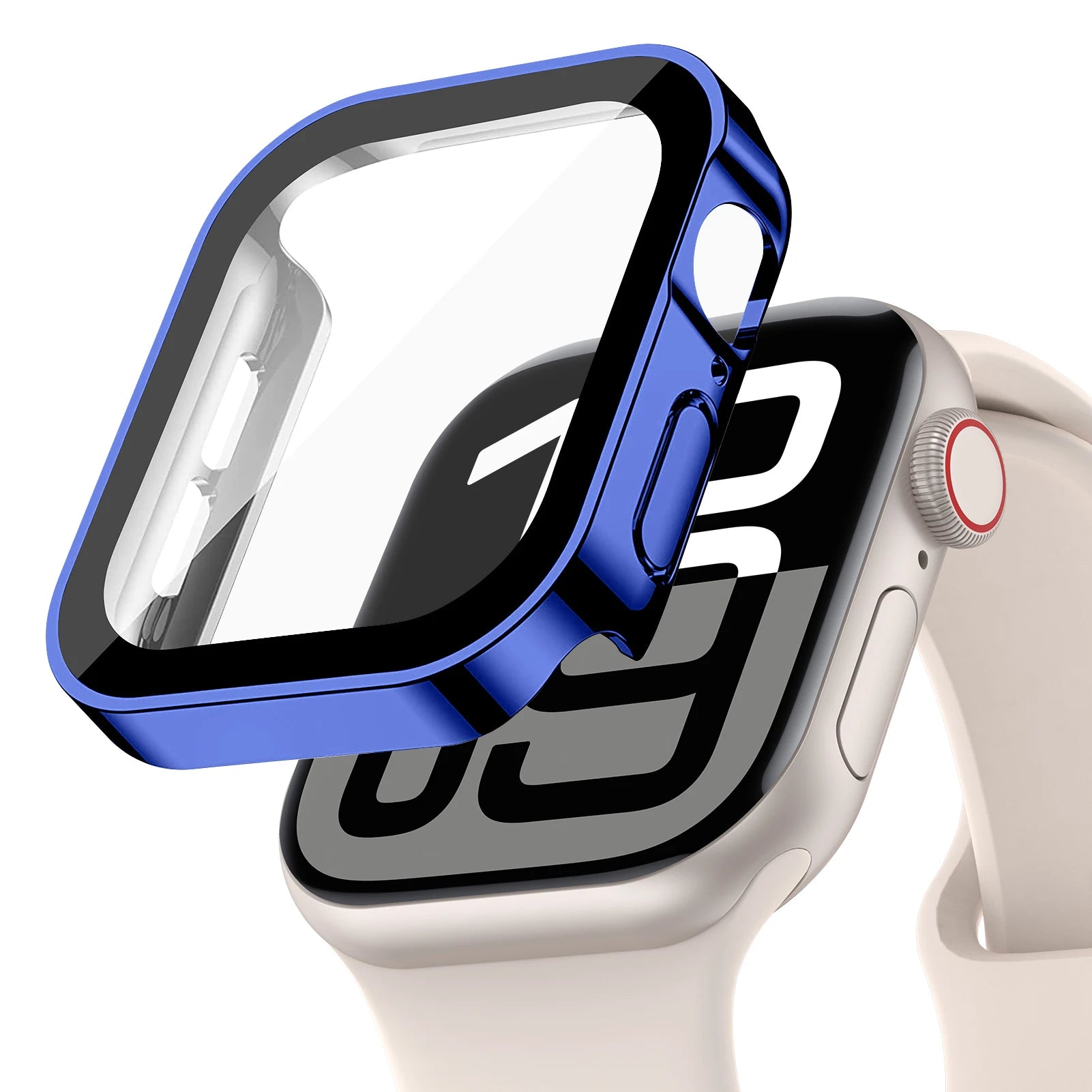 Straight Edge Waterproof Case for Apple Watch Series 10