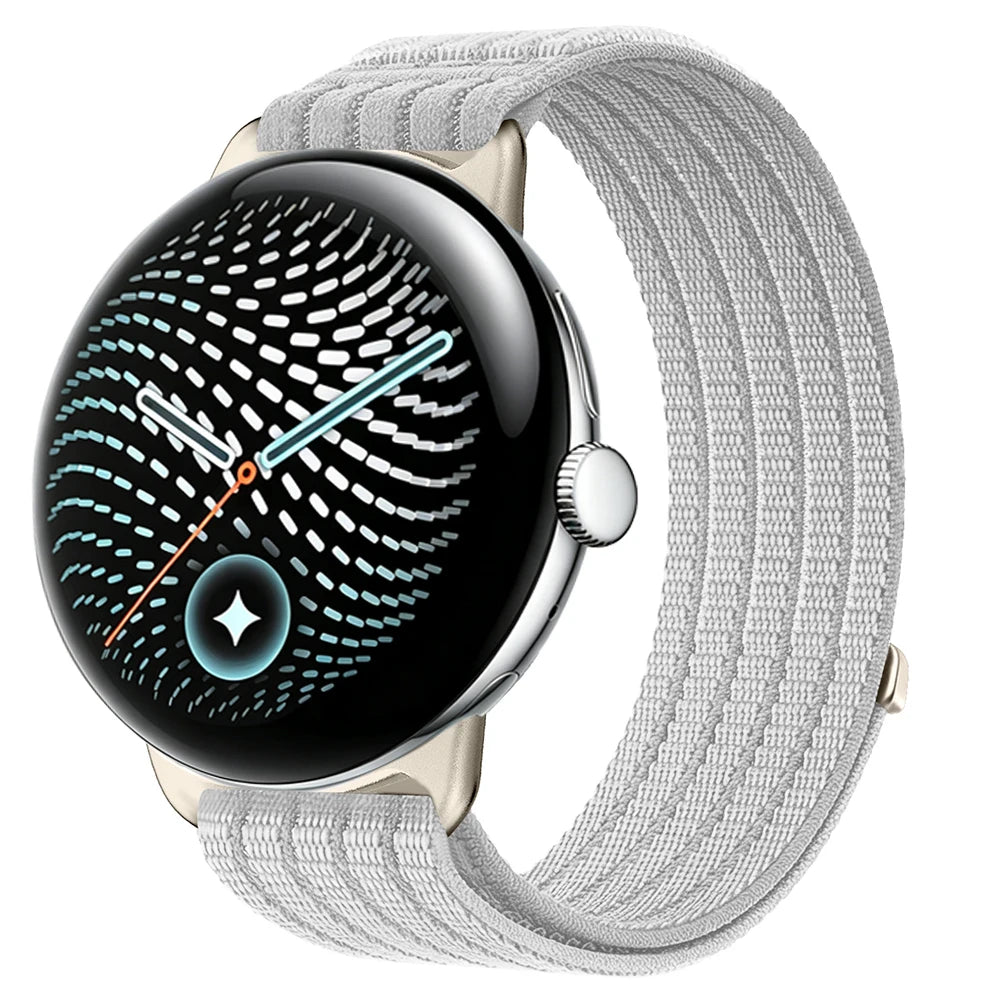 Breathable Nylon Braided Watch Band with Quick-Release Connector for Google Pixel Watch 5