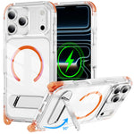 Clear Acrylic MagSafe Case with Kickstand for iPhone 18 Series