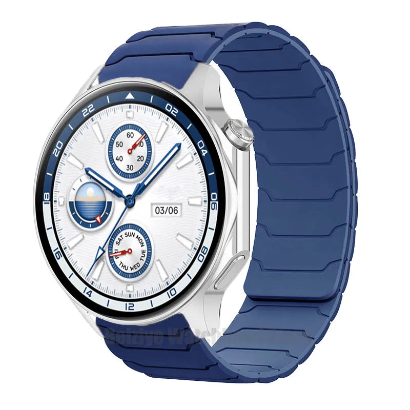 Soft Silica Gel Magnetic Strap for OPPO Watch X2