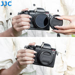 JJC Lens Cap Protector for Panasonic Lumix S 26mm f/8 (Leica L) with Filter Adapter