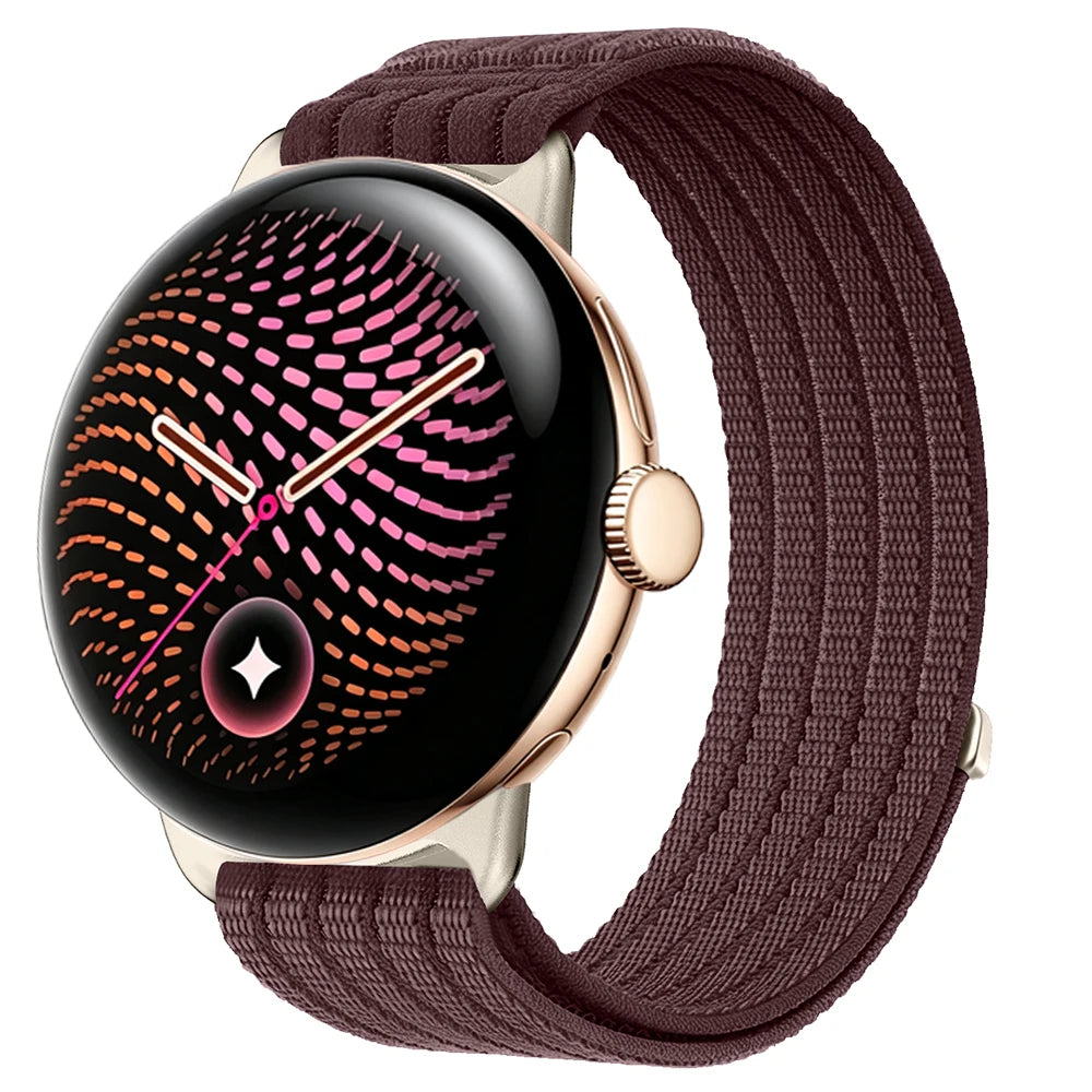 Breathable Nylon Braided Watch Band with Quick-Release Connector for Google Pixel Watch 5