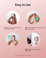 Suction Cup Magnetic Phone Mount Stand