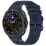 Perforated Silicone Watch Band for Samsung Galaxy Watch 9