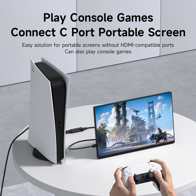 Hagibis HDMI to USB-C Converter