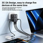 ACEFAST Z1 67W Dual-Port GaN Charger with International Plugs