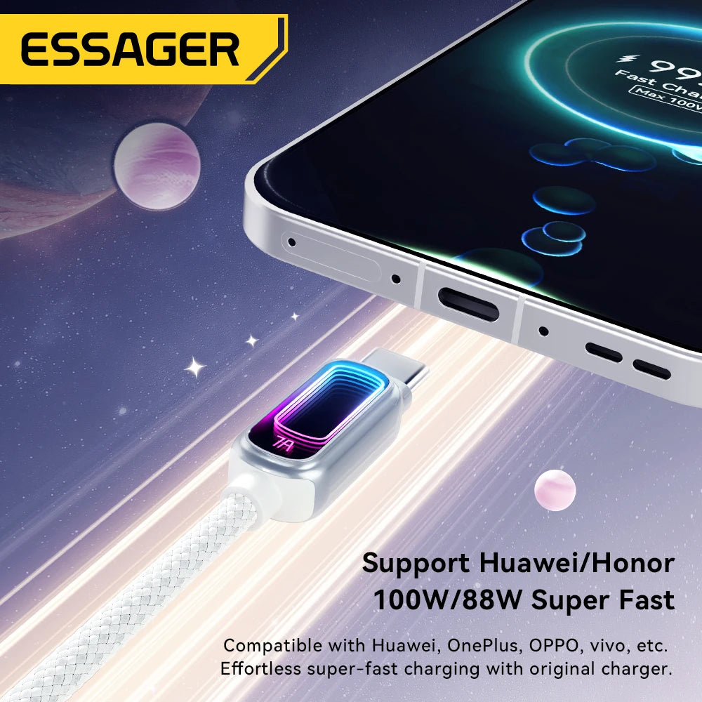 Essager 100W USB-C Fast Charging Cable