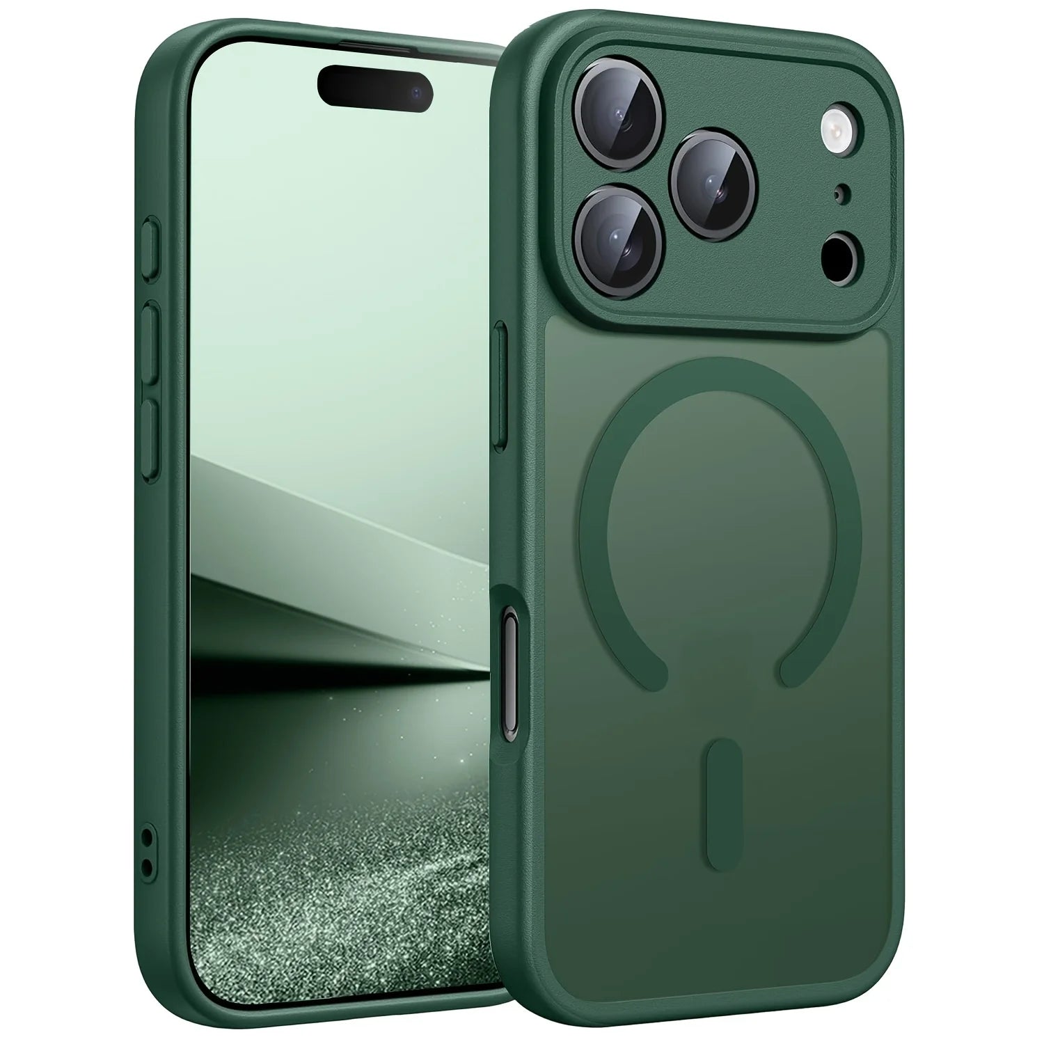 Minimalist Matte Translucent MagSafe Case for iPhone 17 Series