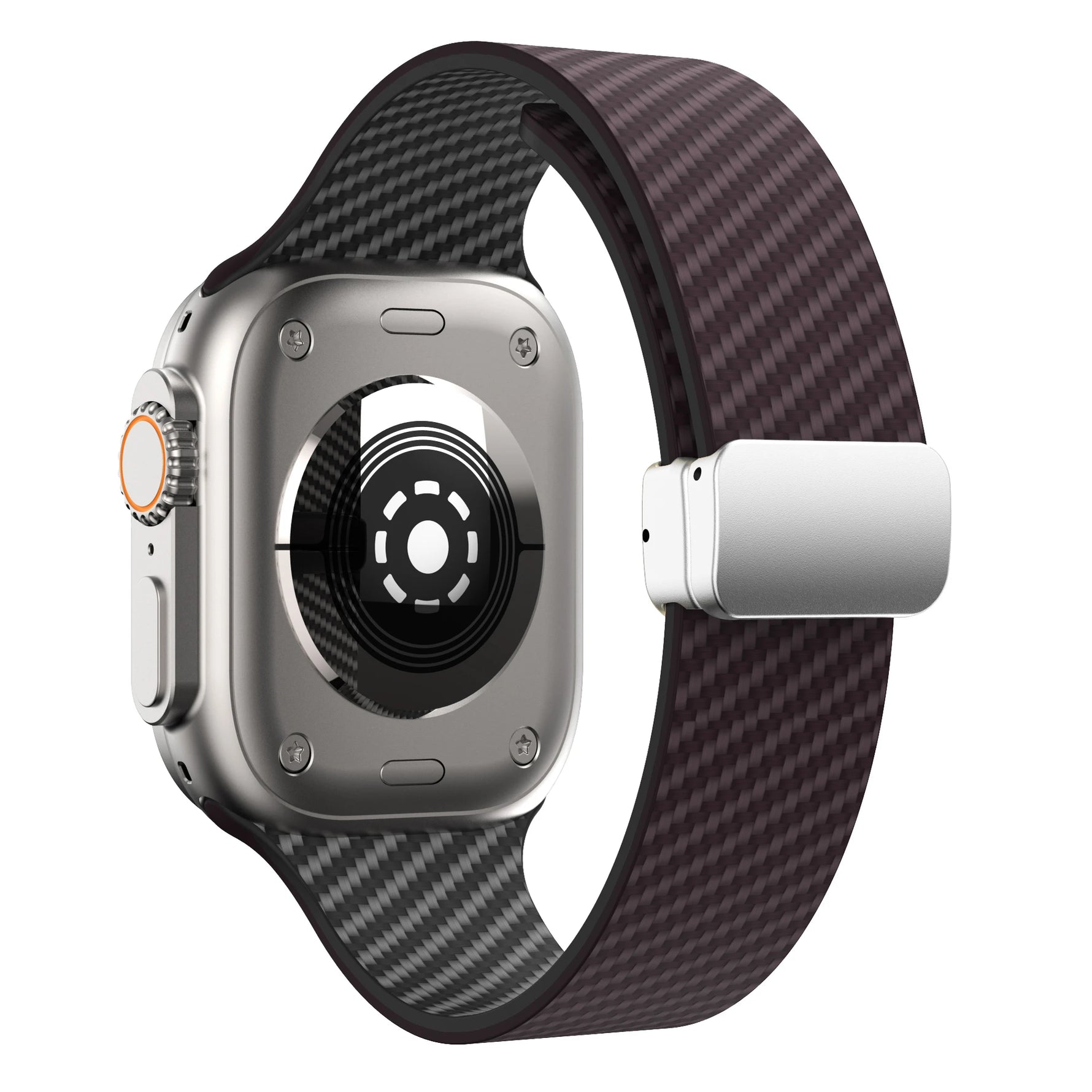 Carbon Fiber Pattern Magnetic Straps for Apple Watch