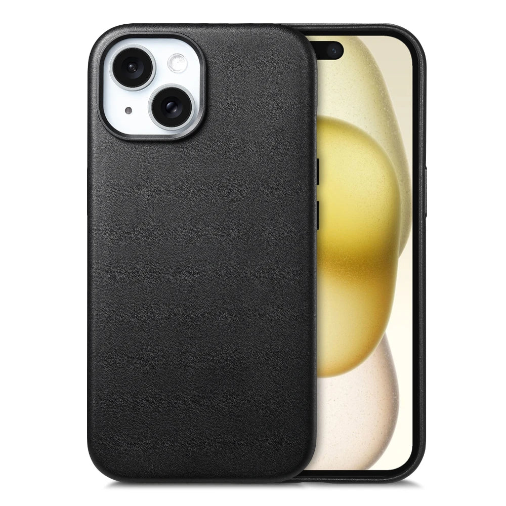MagSafe Compatible Leather Case for iPhone 17 Series