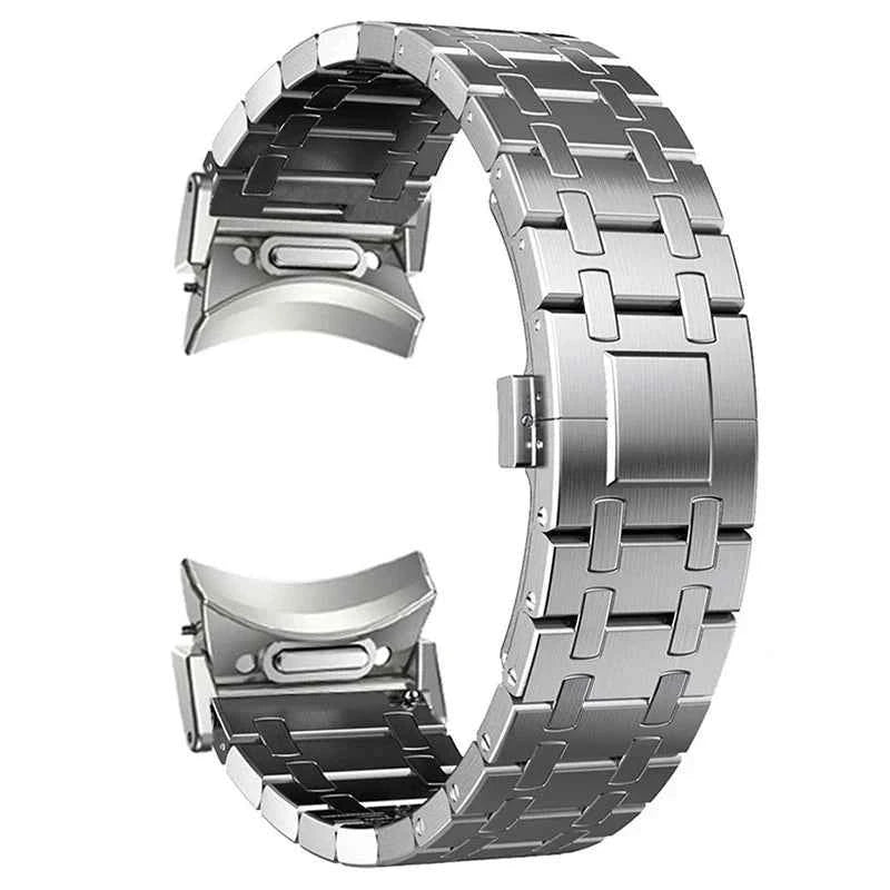 Luxury Metal Strap for Galaxy Watch 6 – Premium Stainless Steel for Galaxy Watch 6 Classic