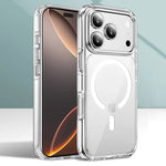 Slim Hard PC Clear MagSafe Case for iPhone 17 Series