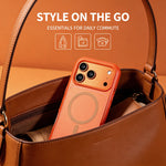 Transparent MagSafe Case with Shock-Absorbing Bumper Frame for iPhone 18 Series