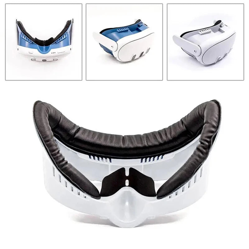 PU Leather Pad Face Interface Replacement Mask for Meta Quest 3