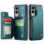 Samsung Galaxy S25 Edge Leather Wallet Case