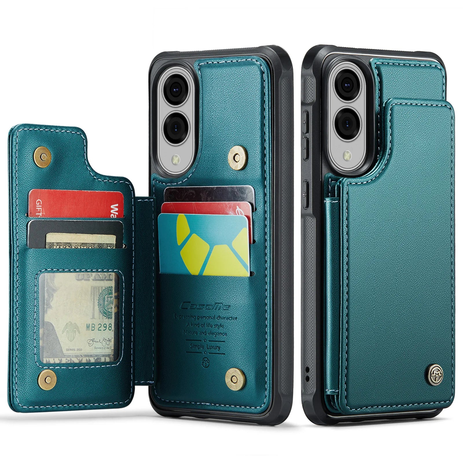Samsung Galaxy S25 Edge Leather Wallet Case