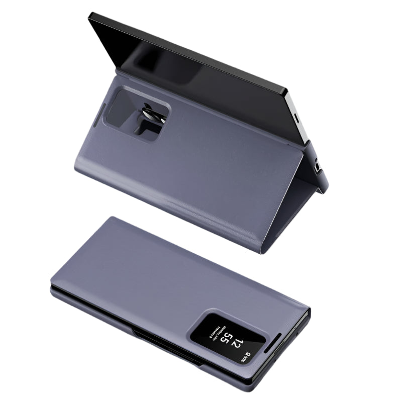 Samsung Galaxy Z Fold 5 Flip Leather Case with Window Card Holder