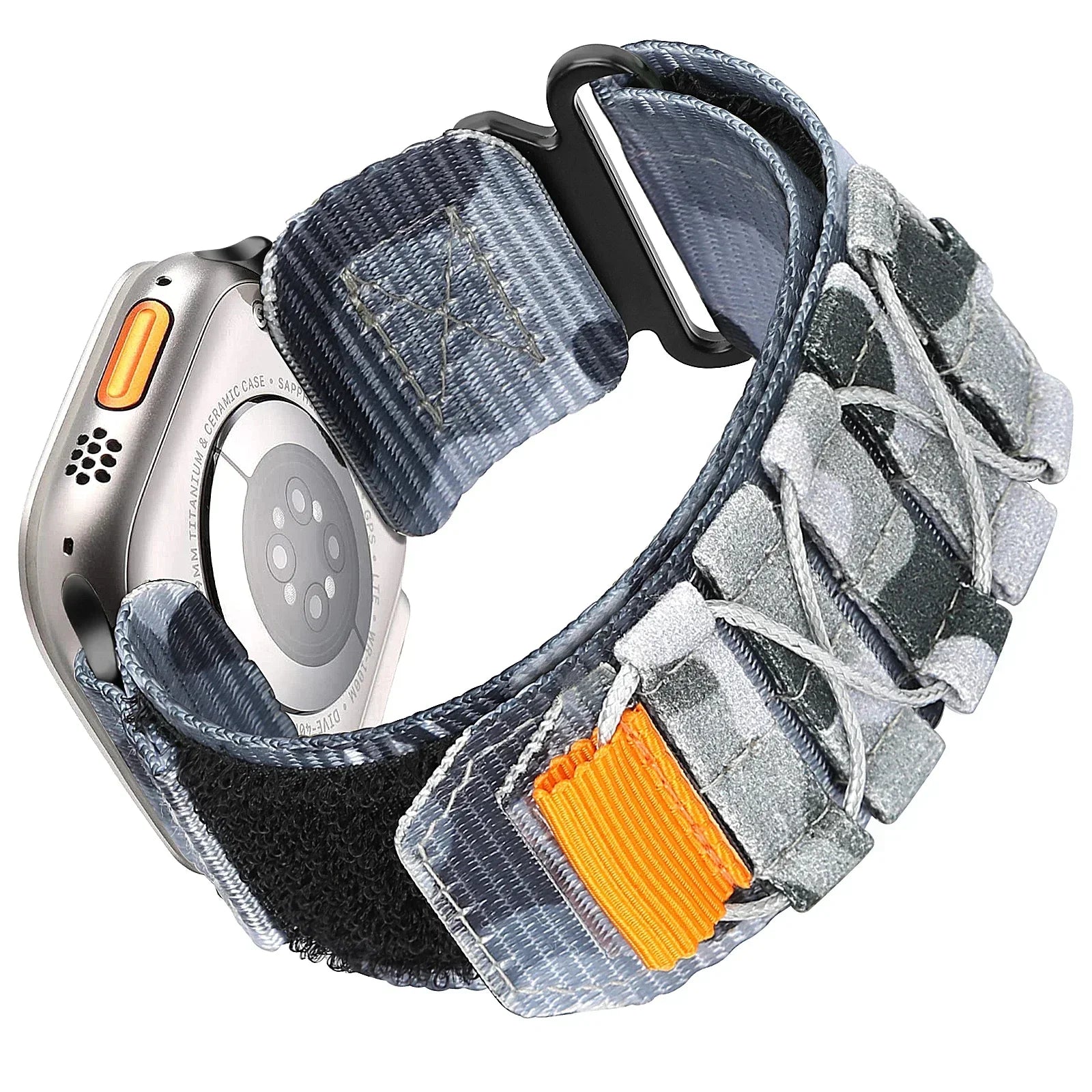 Tactical Rugged Nylon Band for Apple Watch