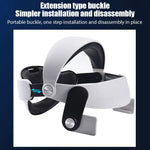 Comfort-Enhancing Adjustable Head Strap for Meta Quest 2 VR Headset