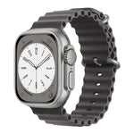 Breathable Ocean-Inspired Silicone Sport Band for Apple Watch