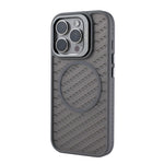 Translucent Mesh Cooling MagSafe Case for iPhone 15 Series