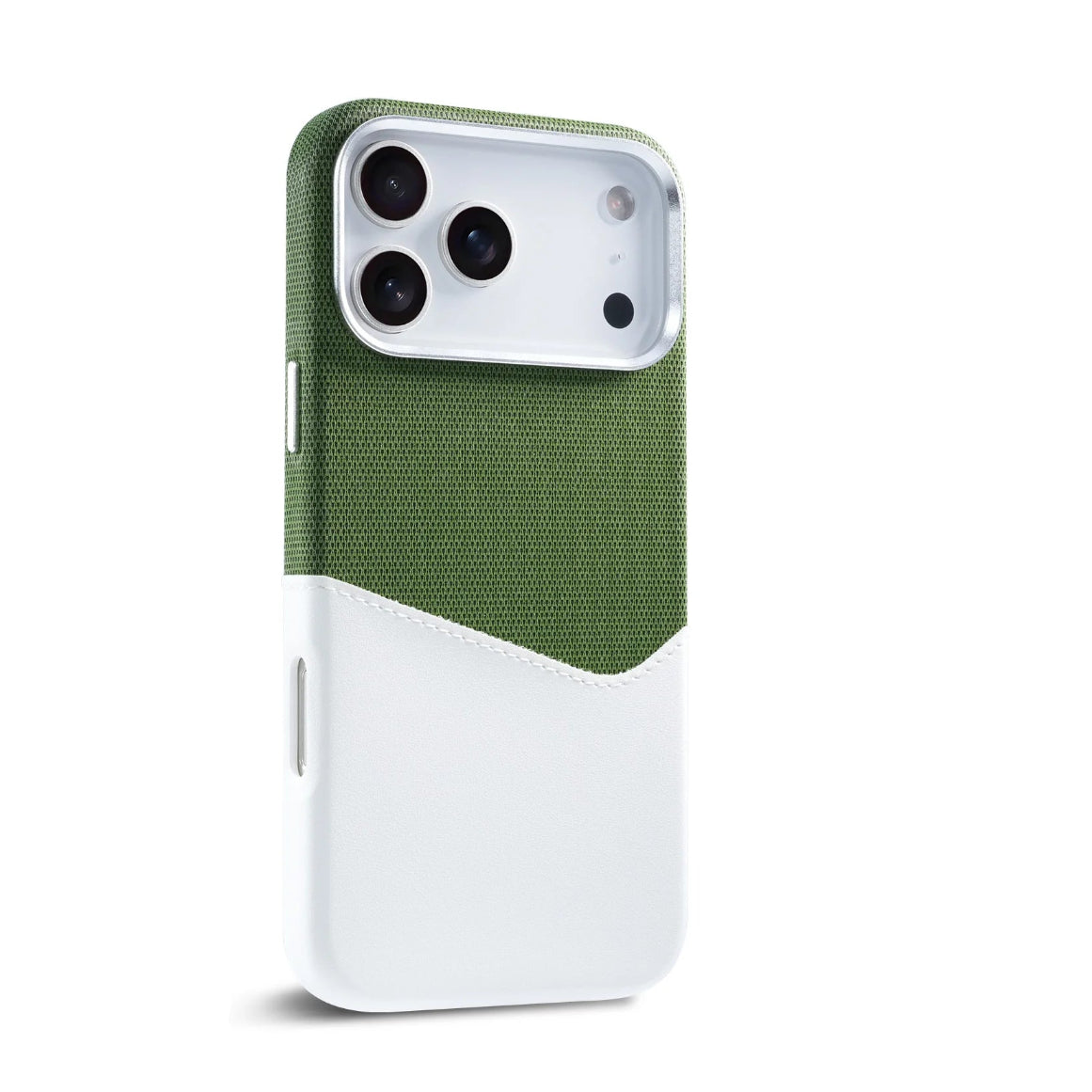 Slim Leather Card Holder Case with Raised Camera Lens Cover for iPhone 18 Series