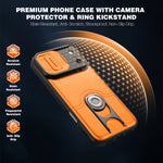 Premium Heavy-Duty Armor Case with Sliding Camera Cover for iPhone 17 Series