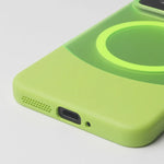 Fluorescent Green Slim Matte Magnetic Case for Xiaomi 15 Series
