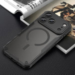 Semi-Transparent PC + TPU MagSafe Case with Lens Guard for iPhone 17 Series