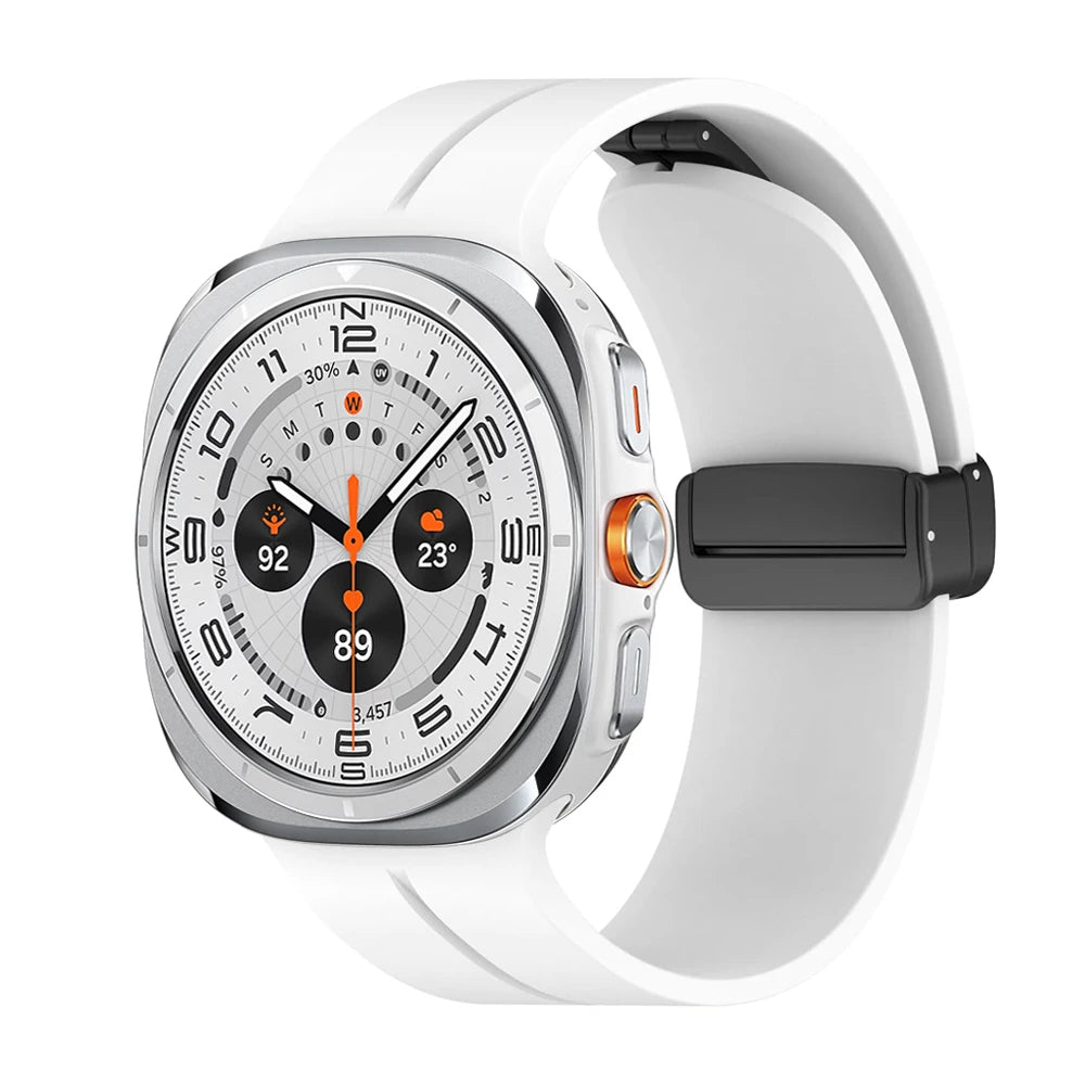 Silicone Magnetic Bracelet for Samsung Galaxy Watch Ultra and Samsung Galaxy Watch Ultra (2025)