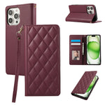 Protective Leather Wallet Case for iPhone 15 Series