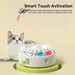 ROJECO Smart Touch Activation Cat Toy